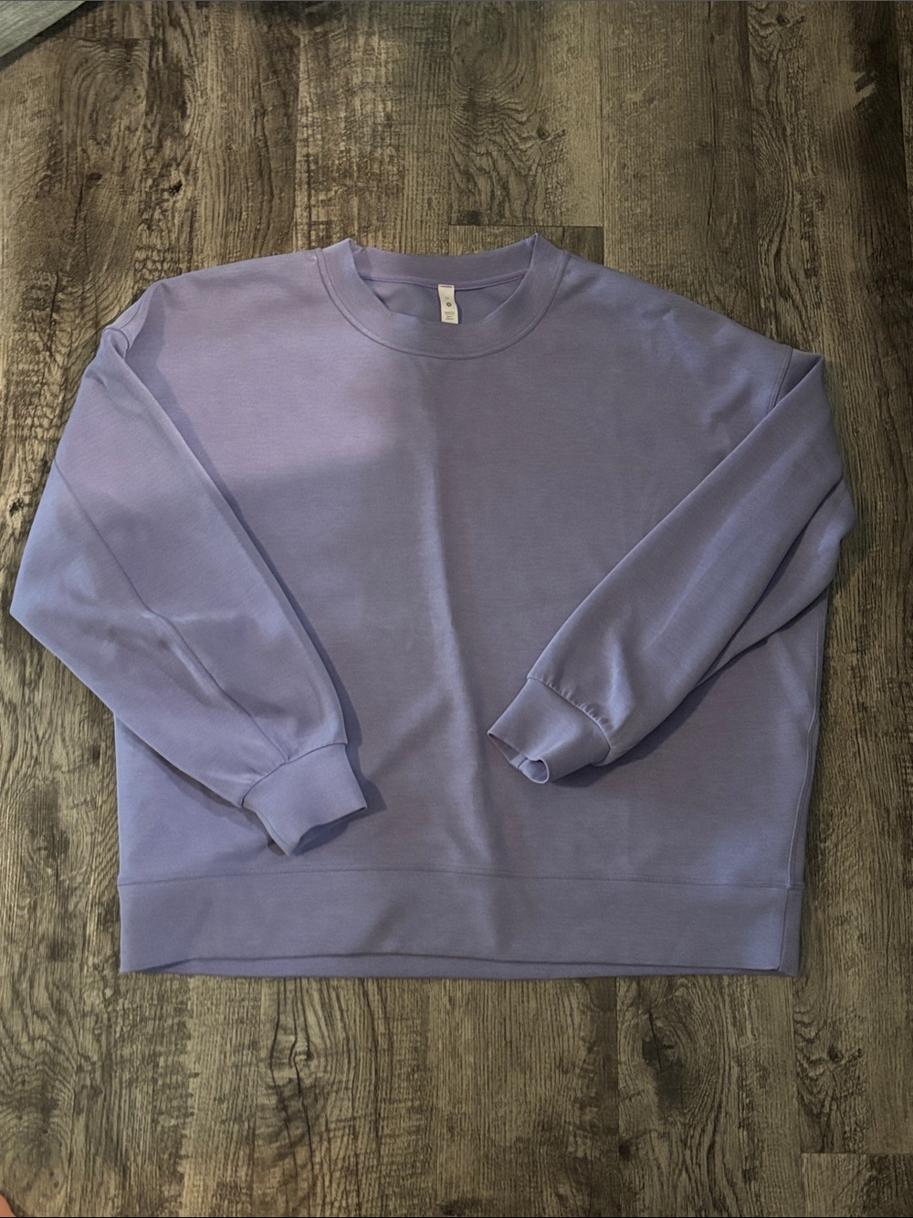 Lululemon SoftStreame Oversized Crewneck Sweatshirt - Purple - Size 12